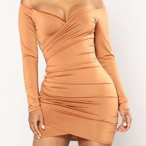 Fashion Nova Keara Off Shoulder Dress